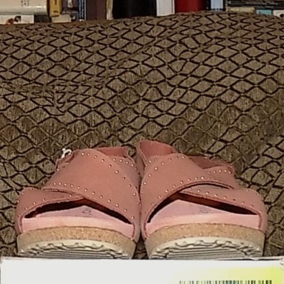 New Birkenstock Papillio Samira Rivets, in earth red leather,  EU42, US 11 - Picture 7 of 11